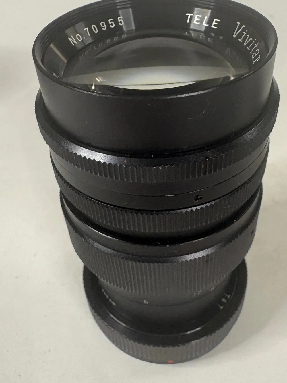 VTG Vivitar 135mm f/3.5 TELE Manual Focus Camera Lens Japan